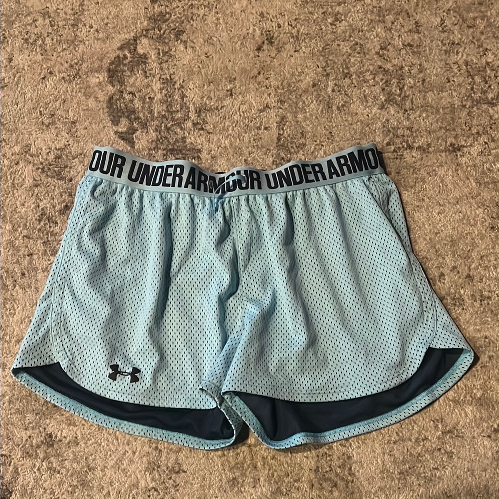 Under Armour Blue Athletic Performance Shorts
